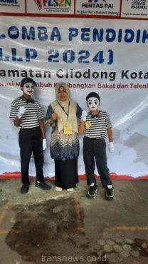 SD Kalibaru 3 Juara 1 Pantomim pada FL2SN Tingkat Kecamatan Cilodong