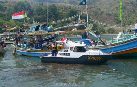 Polairud Polda Jatim Polres Jember mengelar kegiatan rutin yang di tingkatkan