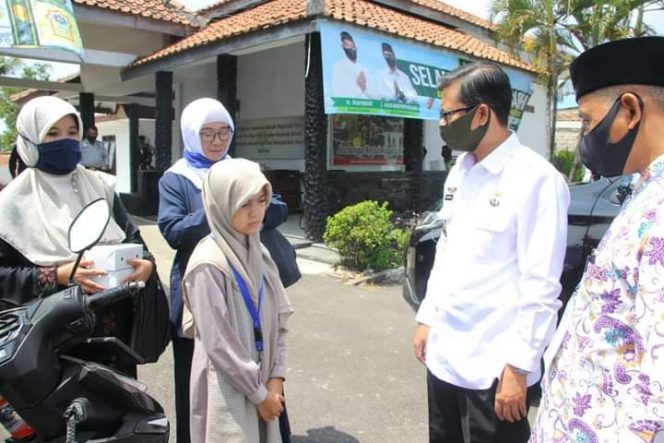 
					Peserta MTQ Ciater Dikunjungi Wabup Subang