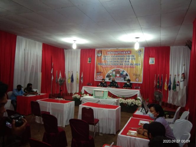 
					Hanya Diikuti Dua Paslon: KPU Kabupaten Morut Tutup Pendaftaran Calon Bupati/Wakil Bupati