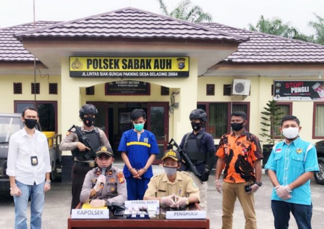 
					Pedagang Ikan Nyambi Jual Narkoba di Cokok Polisi