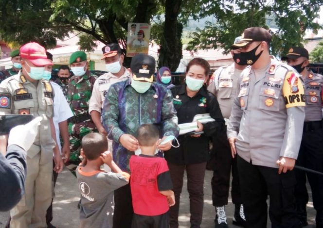 
					Cegah Penyebaran Corona: Satuan Gugus Tugas Covid-19 Morut Gelar Aksi Wajib Masker