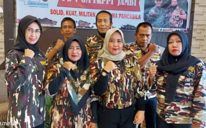 
					HUT ke 42, PD V GM FKPPI Provinsi Jambi Adakan Syukuran