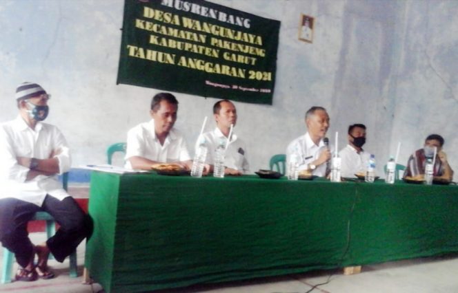 
					Musrenbang Desa Wangunjaya Pakenjeng Garut Prioritaskan Pemulihan Ekonomi