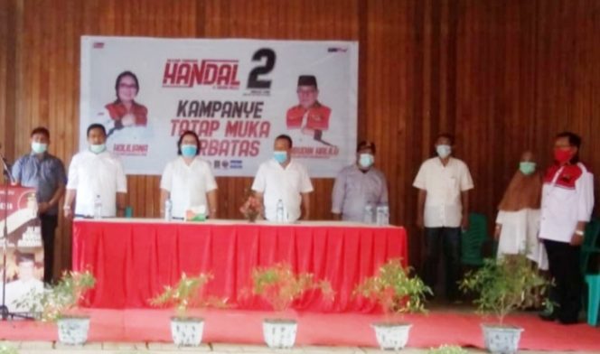 
					Kampanye Paslon Handal Terus Gaungkan Program Kesehatan, Pendikan dan Sertipikat Gratis