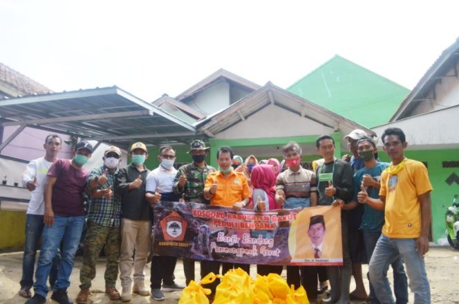 
					Kosgoro 57 Kabupaten Garut, Salurkan Bantuan Bencana Alam Garsel