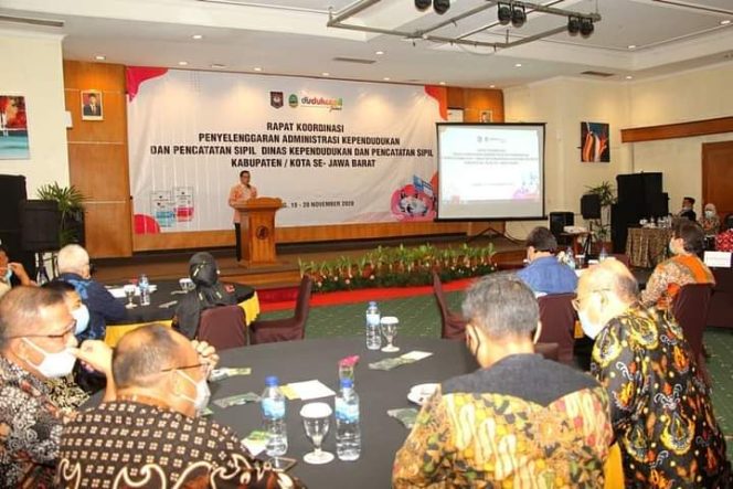 
					Disdukcapil Prov Jabar, Rakor Adminduk Se Jabar di Subang