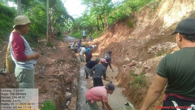 
					Dikeluhkan Petani Cipatujah, Irigasi Tertimbun Longsor Dinas PSDA Cicing Wae