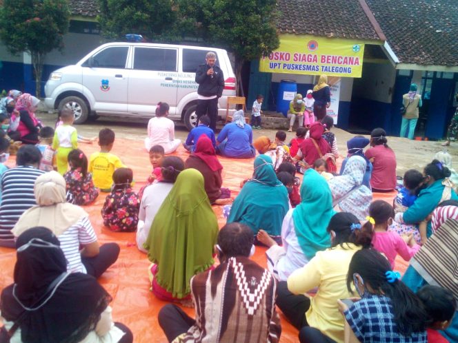 
					Pengungsi Longsor Talegong Garut, Diajak Do’a Bersama