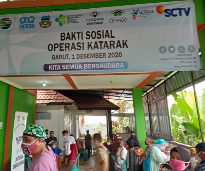 
					Yayasan Pundi Amal Peduli Kasih SCTV Baksos Operasi Katarak di Caringin Garsel