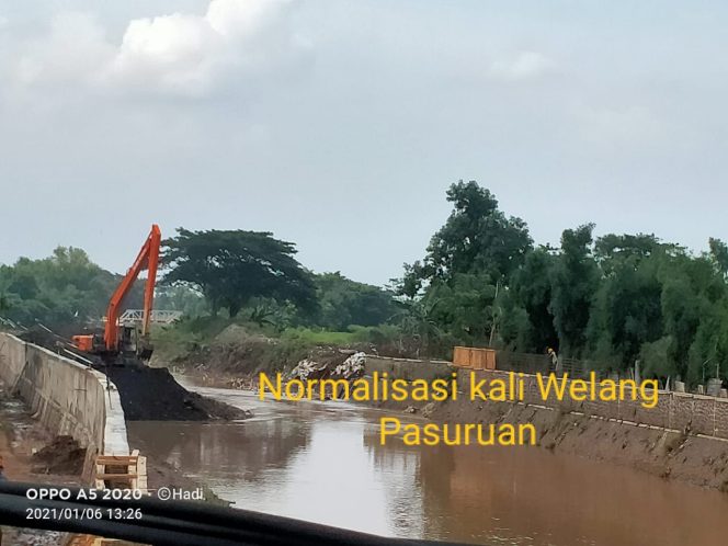 
					Netralisir Banjir Musiman: BBWS Brantas Normalisasi Kali Welang Pasuruan Rp.58,2 Miliar