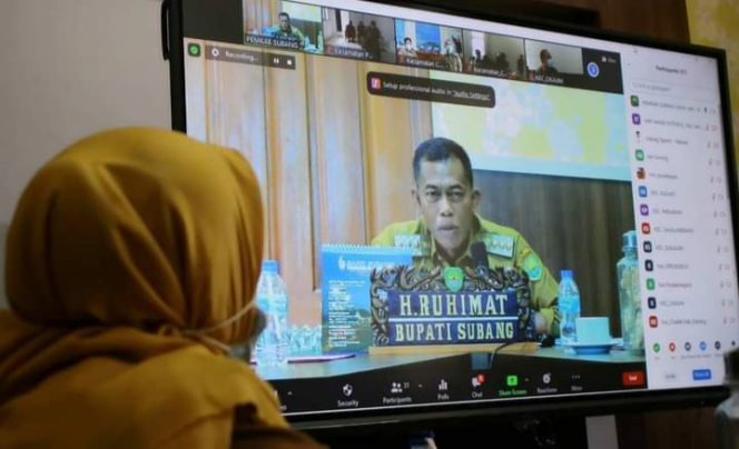 
					Jangan Lelah Terapkan Prokes: Camat Se-Subang Dibrifing Soal PPKM
