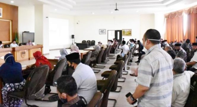 
					Camat Se -Kabupaten Tasikmalaya Rakor Persiapan KBM Tatap Muka