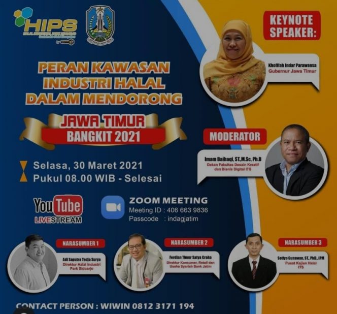 
					Kawasan Industri Halal ,Picu Pertumbuhan Ekonomi Jawa Timur