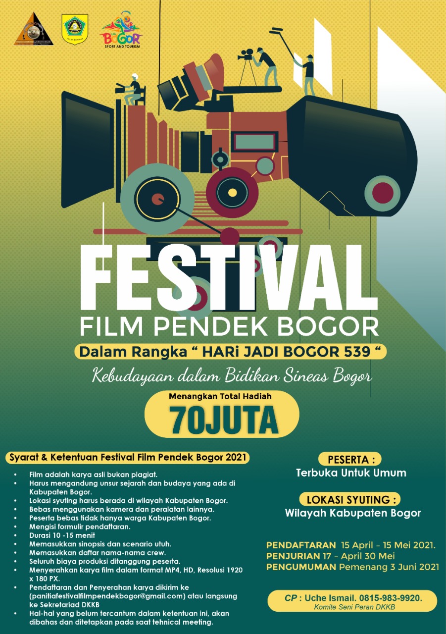 Ade Yasin: Festival Film Pendek Bogor DKKB Mendorong Industri Ekonomi Kreatif