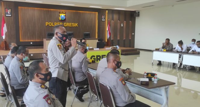 
					Jelang Ramadhan,Polres Gresik Gelar Latpra Ops Pekat Semeru 2021