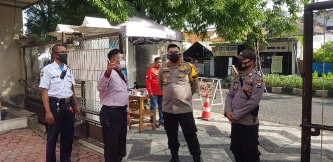 
					Wakapolresta Sidoarjo Cek Pengamanan Minggu Paskah