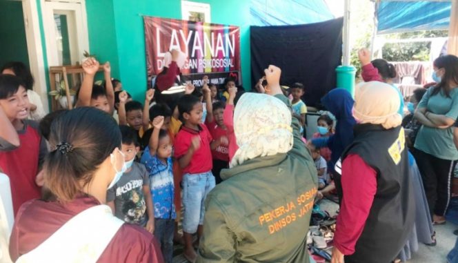 
					Dinsos Jatim Beri Layanan Dukungan Psikososial Bagi Masyarakat Terdampak Gempa