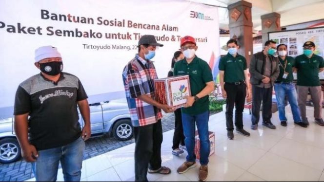 
					PLN Bantu 1000 Paket Sembako Korban Gempa di Malang dan Lumajang