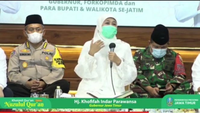 
					Khotmil Quran Berharap Keberkahan Bagi Masyarakat Jatim