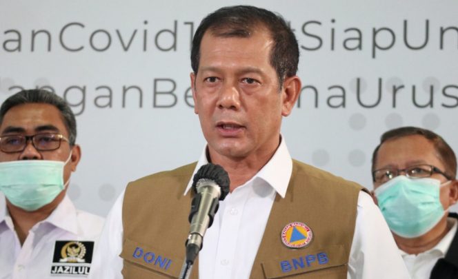 
					Doni Monardo, Tren Perkembangan Kasus Covid-19 di Indonesia Berada di Posisi Sangat Rendah