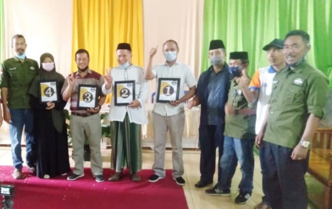 
					Calon Kades Purbayani Caringin Garut Ikut Tahapan Undi Nomor Urut