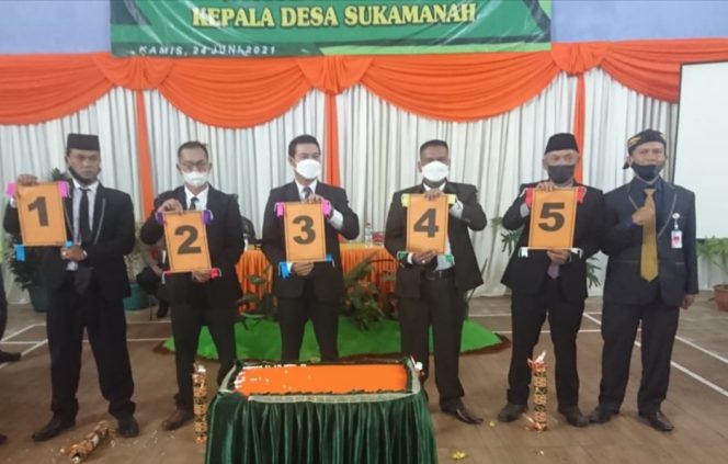 
					Panitia Pilkades Desa Sukamanah Pangalengan Tetapkan Nomor Urut Calon