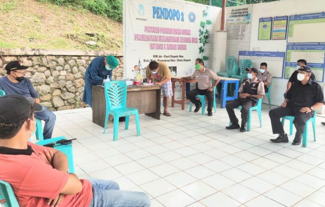 
					Warga Puri Depok Mas, Gelar Kegiatan Tes Swab Gratis