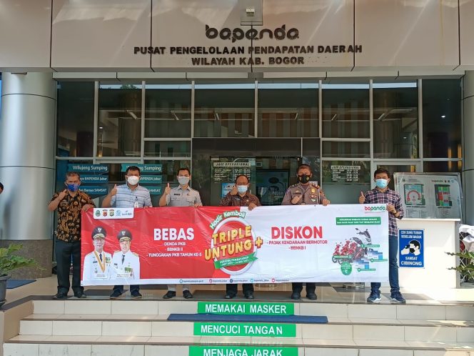 
					Samsat Kabupaten Bogor Dukung Program Tripel Untung Samsat Provinsi Jawa Barat