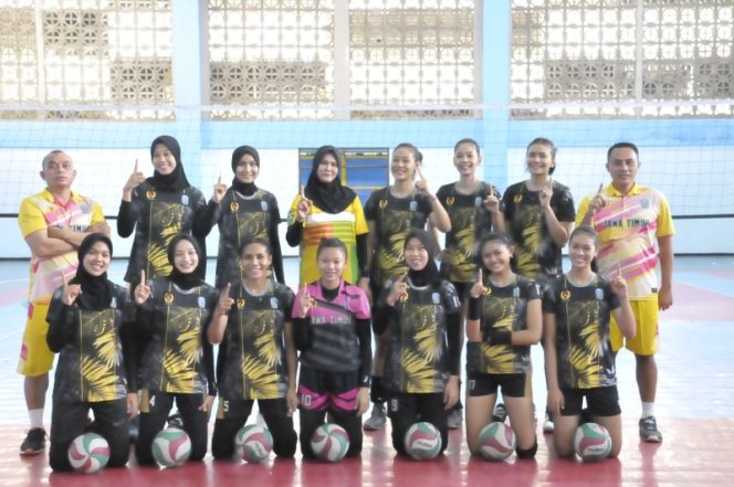 
					Tim Bola Voli Putri Jatim, Optimis Meraih Medali Emas PON XX Papua