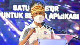 Mentari Pemuda dan Olahraga Republik Indonesia (Menpora RI), Zainudin Amali merasa bangga dan bergembira setelah Indonesia memastikan diri keluar jadi kampiun Piala Thomas 2020.(foto:dok/kemenpora.go.id)