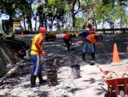 PU Bina Marga Jatim Lakukan Perbaikan Jalan Ruas Bts. Kab Lamongan – Ploso