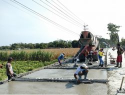 Guna Menunjang Perekonomian Masyarakat Dinas PUPR Kabupaten Kediri Kebut Pembangunan Infrastruktur Jalan