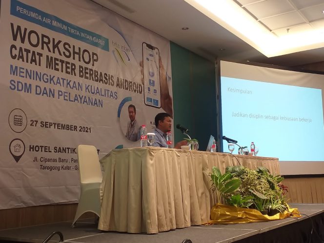 
					H. Aja Rowikarim, Direktur Utama Perumda Tirta Intan Kab. Garut