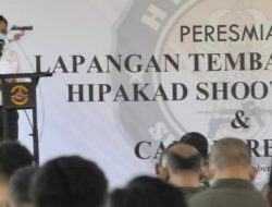 Kadis Kominfo Jatim, Dr Hudiyono (bertopi Jatim Cettar) hadiri  Peresmian Lapangan Tembak Hipakad Shooting Club dan Cafe Perbakin, di Jl. Gajah Mada Lapangan Tembak Brawijaya No.1- 3 Surabaya.