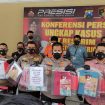 Barang bukti yang berhasil diamankan dari Kades Klantingsari oleh Sadpidkor Polresta Sidoarjo