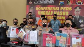 Barang bukti yang berhasil diamankan dari Kades Klantingsari oleh Sadpidkor Polresta Sidoarjo