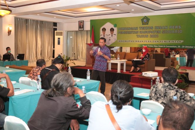 
					Sinergitas Pemkab Sidoarjo dan Insan Pers Dalam Mengawal Pembangunan Kota Delta