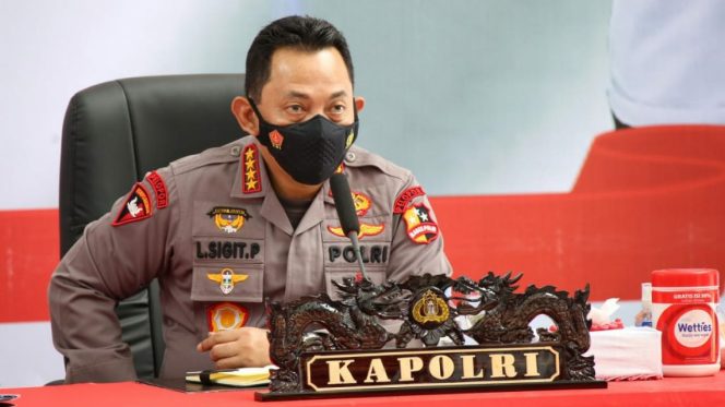 
					Kapolri Jenderal Listyo Sigit Prabowo