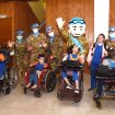 Satgas Military Community Outreach Unit (MCOU) XXX-K/UNIFIL mengunjungi sekolah berkebutuhan khusus Mosan Center School bertempat di Tyre, Sector West Lebanon