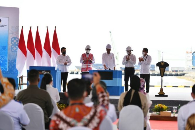 
					Presiden Joko Widodo Resmikan Merger BUMN Pelabuhan