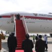 Presiden Jokowi bertolak menuju Roma, Italia, dari Bandara Internasional Soekarno-Hatta, Tangerang, Banten, Jumat (29/10/2021) pagi. (Foto: BPMI Setpres/Kris)