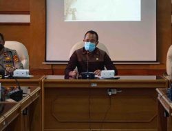 Rapat Kesiapsiagaan Menghadapi La Nina di Kabupaten Buleleng dengan instansi terkait yang diselenggarakan di Ruang Rapat Unit IV, Kantor Bupati Buleleng, Selasa (23/11/2021).