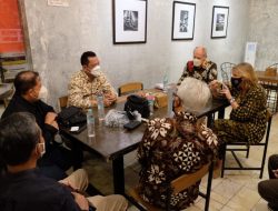 Disporyata Kota Depok saat menerima kunjungan Kedubes Kerajaan Belanda di Artivator Cafe. (Dok. Diskominfo)