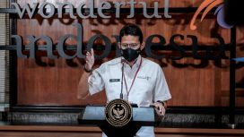 Menteri Pariwisata dan Ekonomi Kreatif/Kepala Badan Pariwisata dan Ekonomi Kreatif, Sandiaga Salahuddin Uno