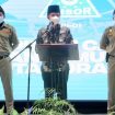 Wakil Gubernur Jawa Timur Emil Elestianto Dardak,saat menghadiri acara Pelantikan Pengurus Cabang Gerakan Pemuda Anshor (PC GP Anshor) Kota Surabaya yang digelar di Ballroom Hotel Grand Mercure Mirama Surabaya, Minggu (7/11/2021).