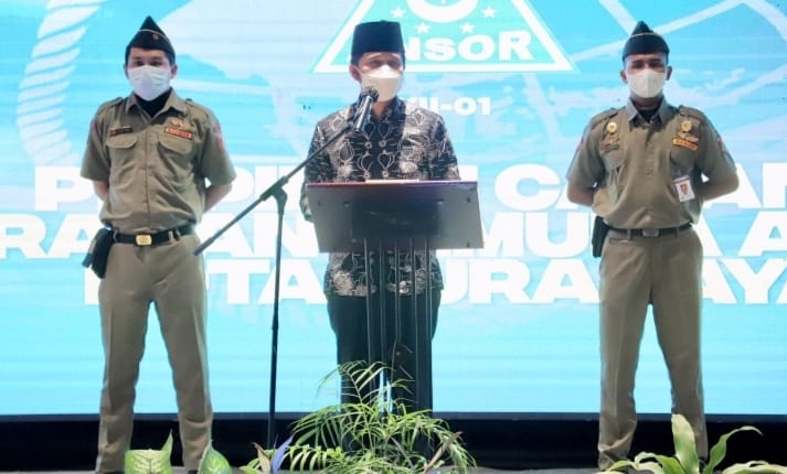Wagub Jatim Sampaikan Pesan Soal Tren Individualisme Generasi Muda pada Pelantikan PC GP Ansor Surabaya