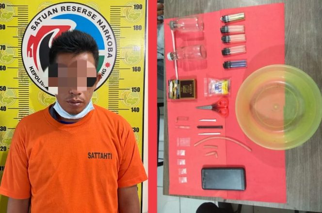 
					Oknum Perangkat Desa Edarkan Sabu, Ditangkap Satresnarkoba Polres Tulungagung