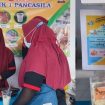 Aksi kemanusiaan PMR SMK 4 Pancasila Ambulu Jember, gelar donor darah dan Bazar UMKM di lingkungan Yayasan Panca Prasetya, (19/11/2021).