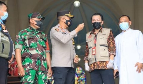Guna Pastikan Kota Surabaya Aman dan Sehat, Polrestabes Surabaya Gelar Simulasi Pam Nataru